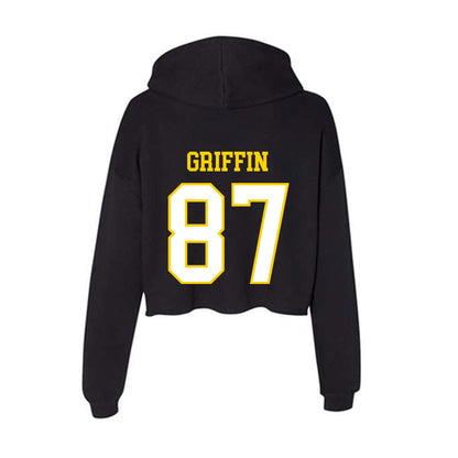 Delaware - NCAA Football : Carson Griffin - Women's Crop Fleece Hoodie-1