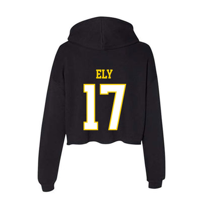 Delaware - NCAA Softball : Grace Ely - Women's Crop Fleece Hooded Sweatshirt-1