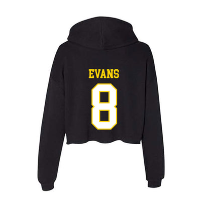 Delaware - NCAA Softball : Siena Evans - Women's Crop Fleece Hooded Sweatshirt-1
