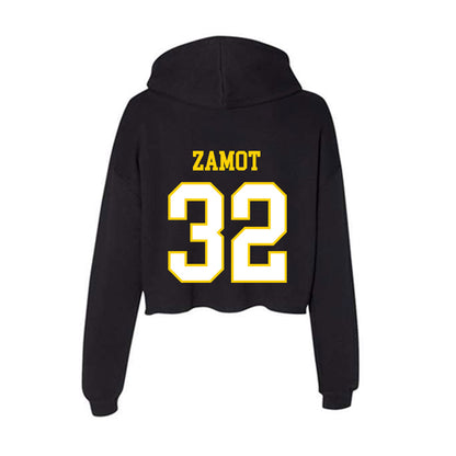 Delaware - NCAA Football : Joseph Zamot - Women's Crop Fleece Hoodie-1