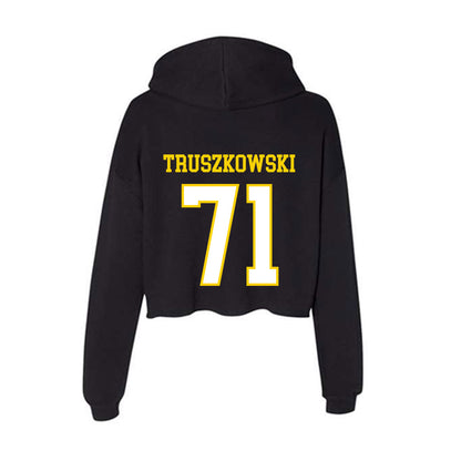 Delaware - NCAA Football : Brandon Truszkowski - Women's Crop Fleece Hoodie-1