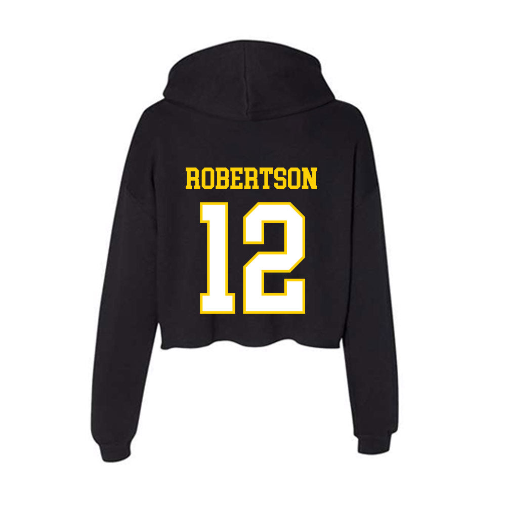 Delaware - NCAA Women's Field Hockey : Charlotte Robertson - Women's Crop Fleece Hoodie-1