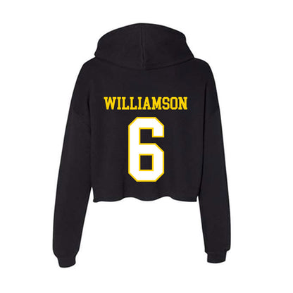 Delaware - NCAA Women's Field Hockey : Tetje Williamson - Women's Crop Fleece Hoodie-1