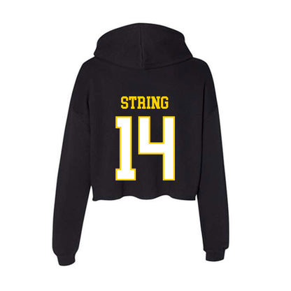 Delaware - NCAA Women's Field Hockey : Brynn String - Women's Crop Fleece Hoodie-1
