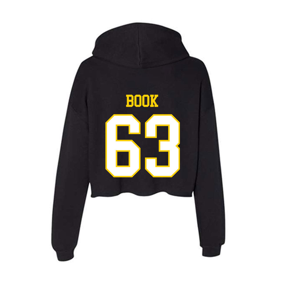 Delaware - NCAA Football : Collier Book - Women's Crop Fleece Hoodie-1