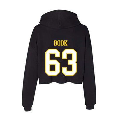 Delaware - NCAA Football : Collier Book - Women's Crop Fleece Hoodie-1