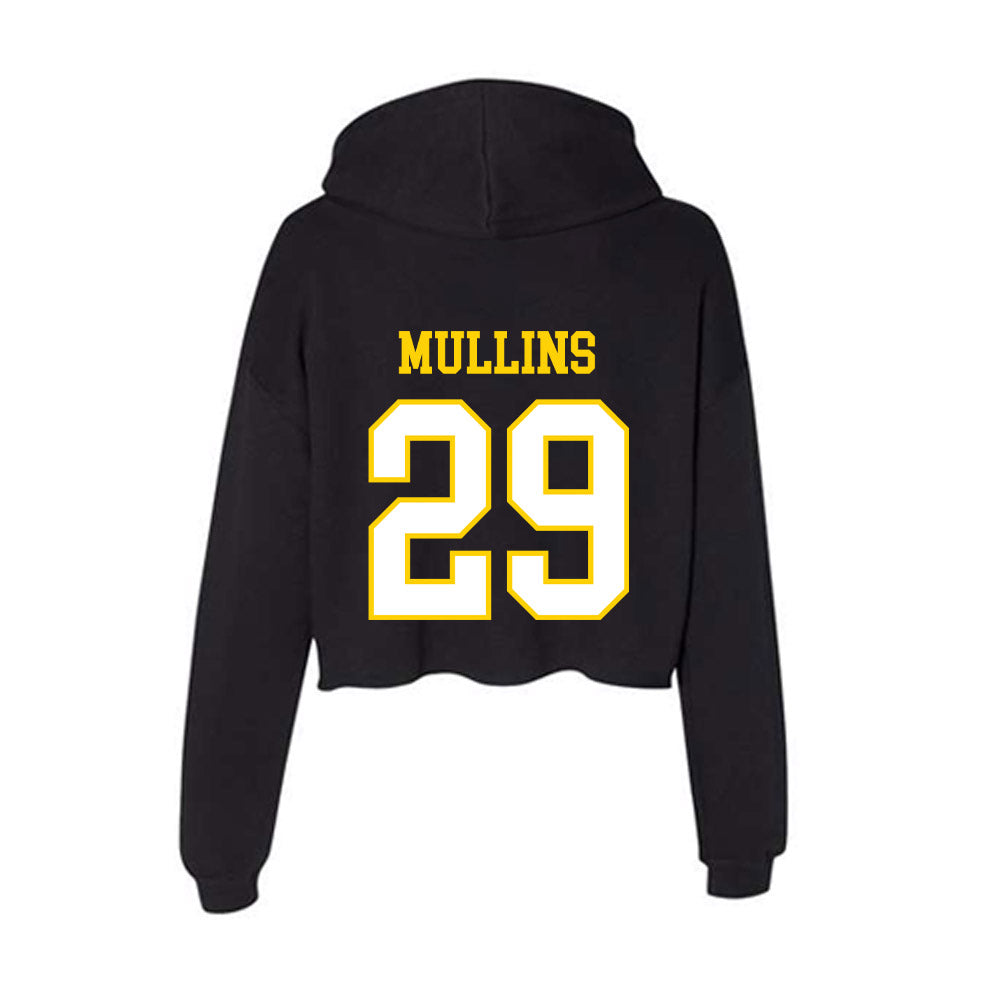 Delaware - NCAA Football : George Mullins - Women's Crop Fleece Hoodie-1