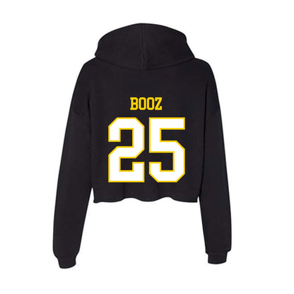 Delaware - NCAA Men's Soccer : Mason Booz - Women's Crop Fleece Hoodie-1