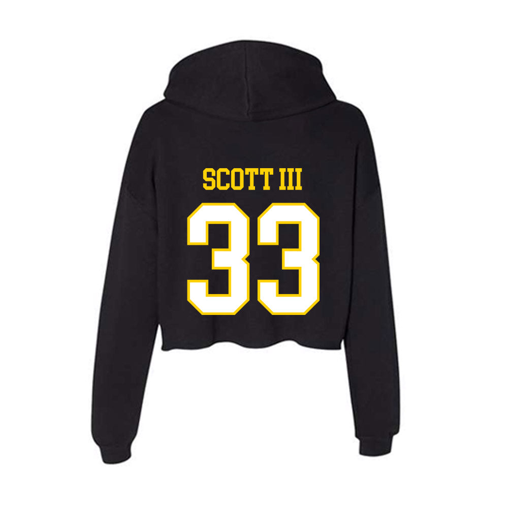 Delaware - NCAA Football : Trace Scott III - Women's Crop Fleece Hoodie-1