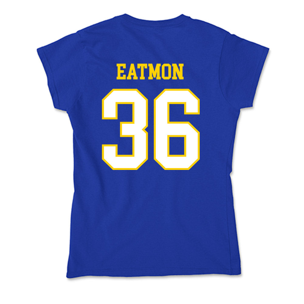 Delaware - NCAA Football : Nasir Eatmon - Soft Style Women’s T-Shirt-1