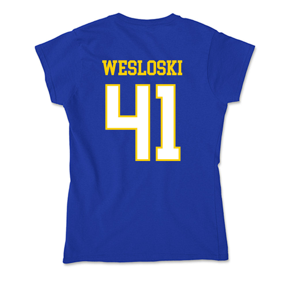 Delaware - NCAA Men's Lacrosse : Brady Wesloski - Soft Style Women’s T-Shirt-1