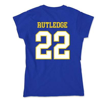 Delaware - NCAA Football : Dorian Rutledge - Soft Style Women’s T-Shirt-1