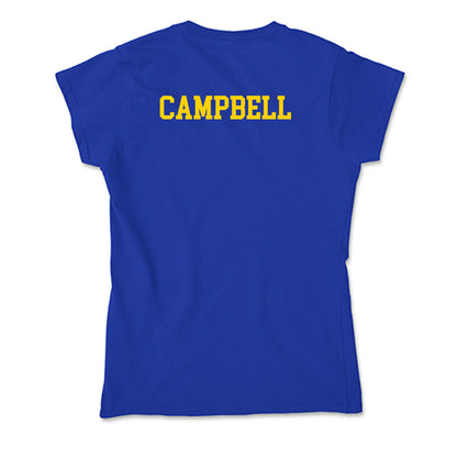 Delaware - NCAA Cheerleading : Macy Campbell - Soft Style Women’s T-Shirt-1