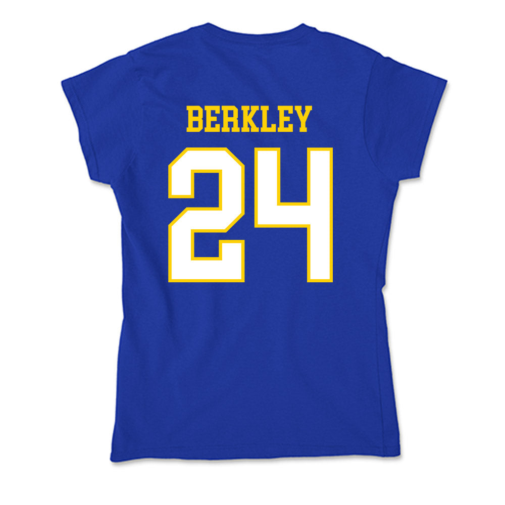 Delaware - NCAA Women's Soccer : gianna berkley - Soft Style Women’s T-Shirt-1