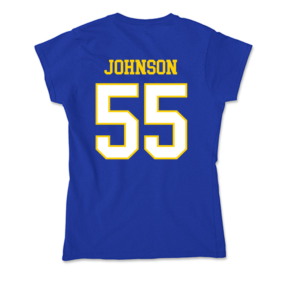 Delaware - NCAA Women's Basketball : Gianna Johnson - Soft Style Women’s T-Shirt-1