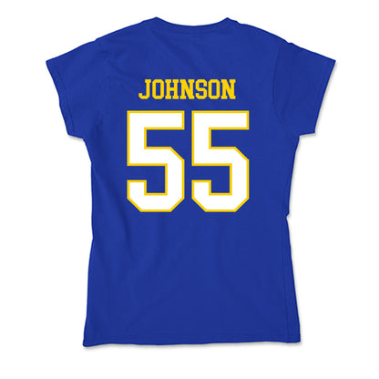 Delaware - NCAA Women's Basketball : Gianna Johnson - Soft Style Women’s T-Shirt-1
