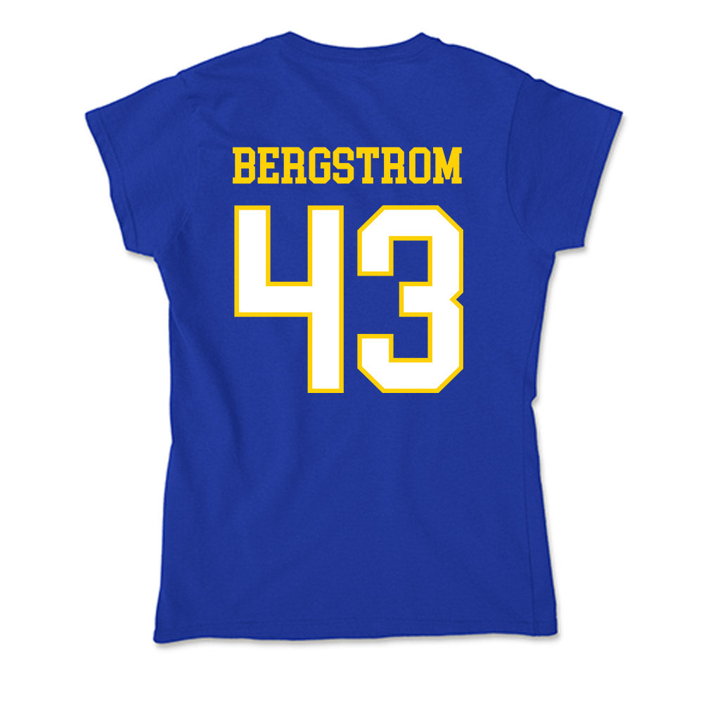 Delaware - NCAA Men's Lacrosse : Wells Bergstrom - Soft Style Women’s T-Shirt-1