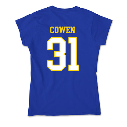 Delaware - NCAA Men's Lacrosse : Nick Cowen - Soft Style Women’s T-Shirt-1
