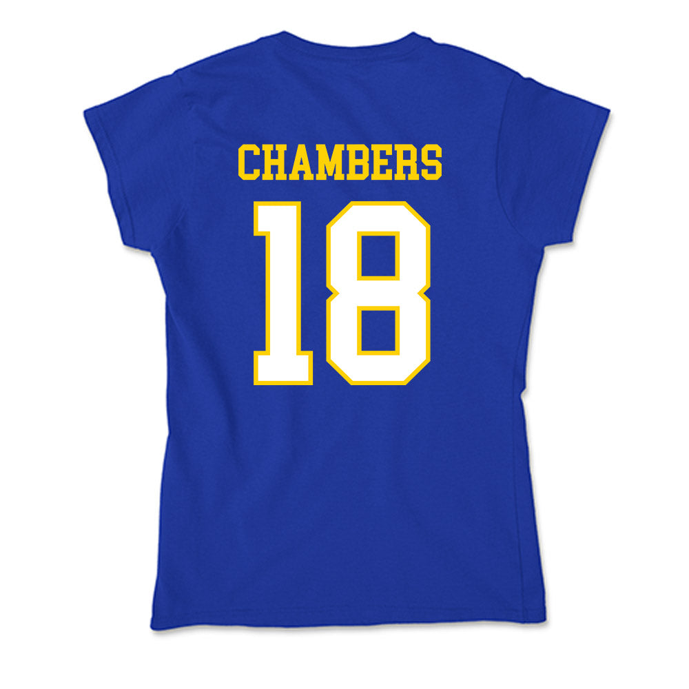 Delaware - NCAA Softball : Morgan Chambers - Soft Style Women’s T-Shirt-1