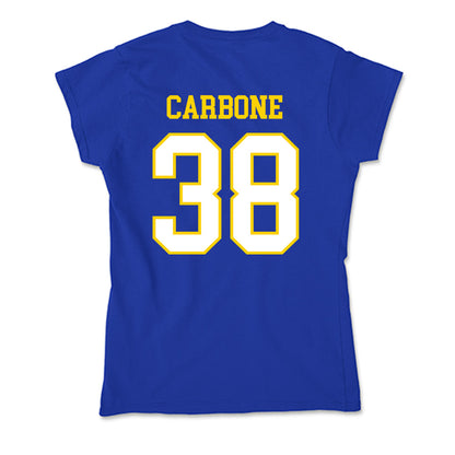 Delaware - NCAA Baseball : Cole Carbone - Soft Style Women’s T-Shirt-1