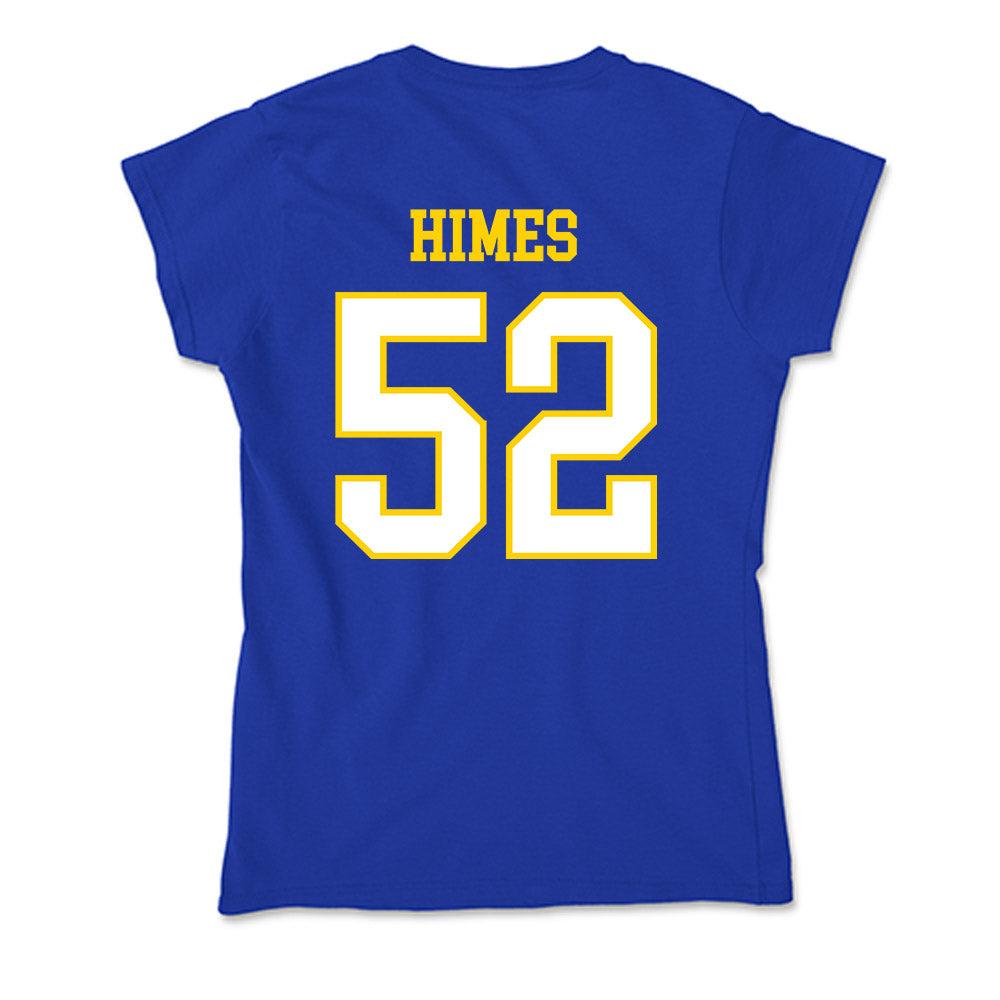 Delaware - NCAA Men's Lacrosse : Aidan Himes - Soft Style Women’s T-Shirt-1