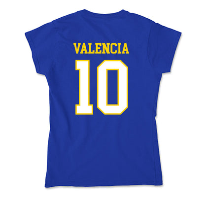 Delaware - NCAA Men's Basketball : Jafet Valencia - Soft Style Women’s T-Shirt-1