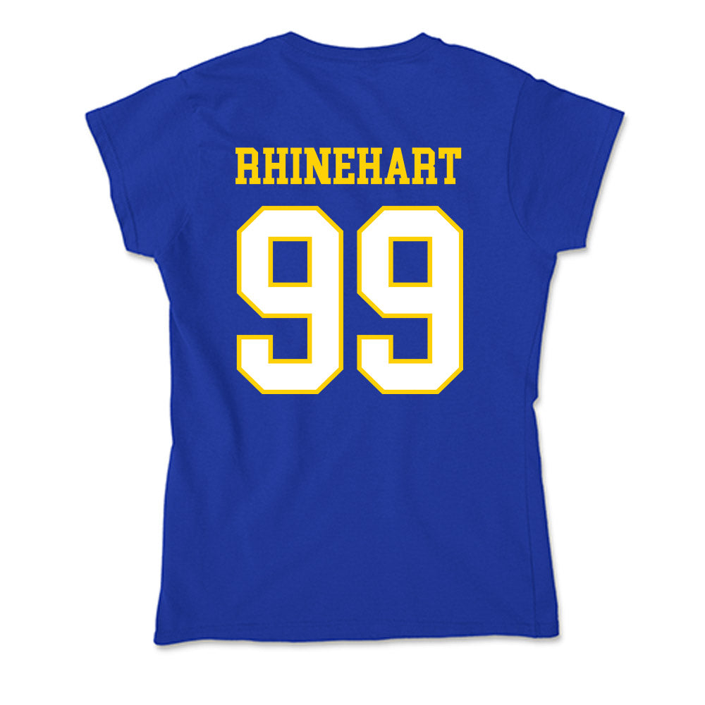 Delaware - NCAA Women's Soccer : Leah Rhinehart - Soft Style Women’s T-Shirt-1