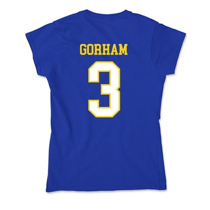 Delaware - NCAA Football : Brandon Gorham - Soft Style Women’s T-Shirt-1