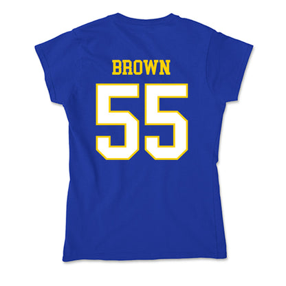 Delaware - NCAA Men's Basketball : Jameel Brown - Soft Style Women’s T-Shirt-1