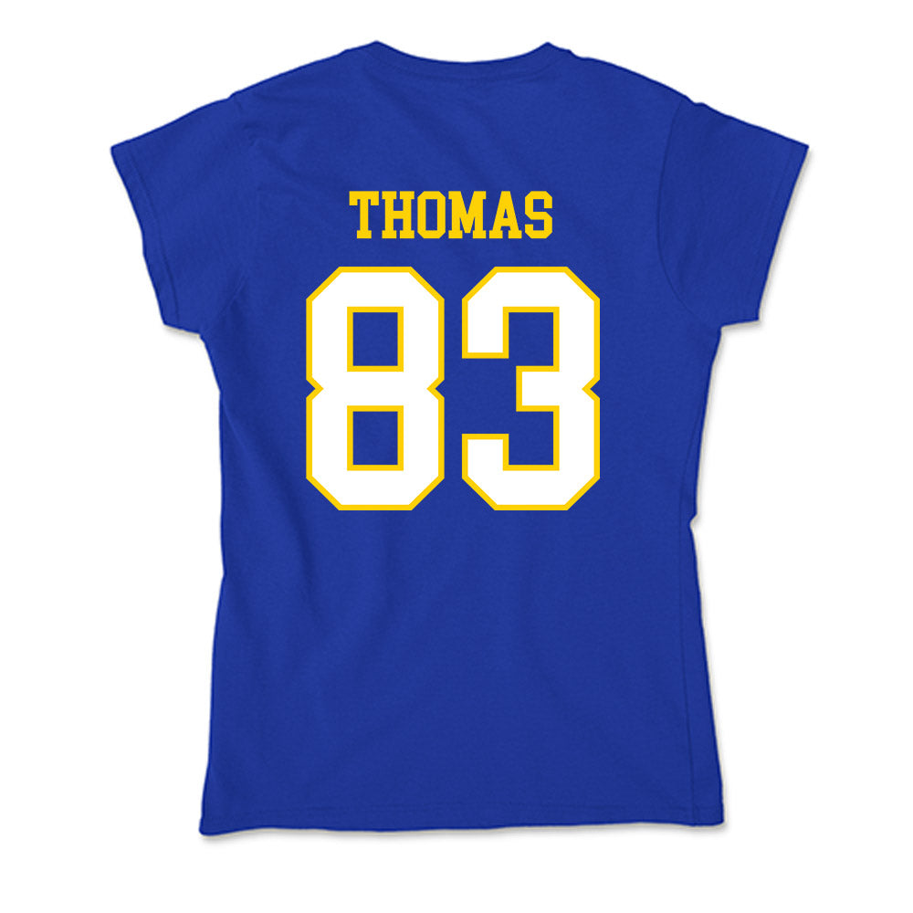 Delaware - NCAA Football : Calvin Thomas - Soft Style Women’s T-Shirt-1