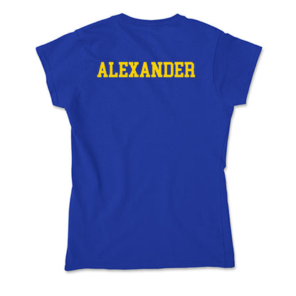 Delaware - NCAA Cheerleading : Caitlyn Alexander - Soft Style Women’s T-Shirt-1