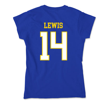 Delaware - NCAA Football : Donovan Lewis - Soft Style Women’s T-Shirt-1
