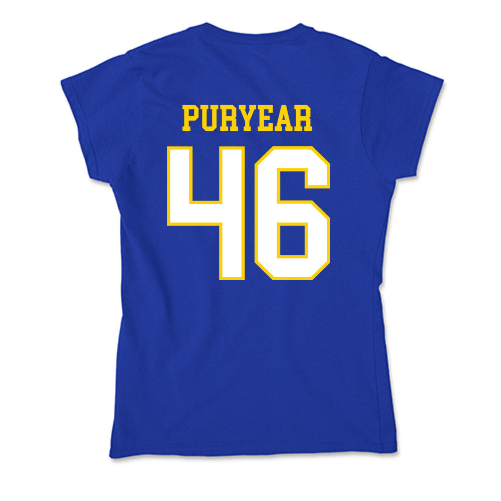 Delaware - NCAA Football : Julius Puryear - Soft Style Women’s T-Shirt-1