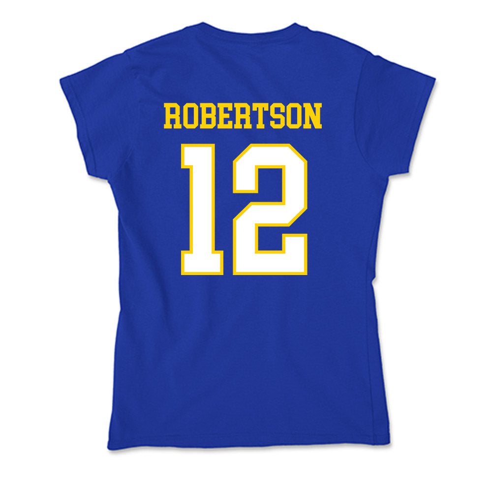Delaware - NCAA Women's Field Hockey : Charlotte Robertson - Soft Style Women’s T-Shirt-1