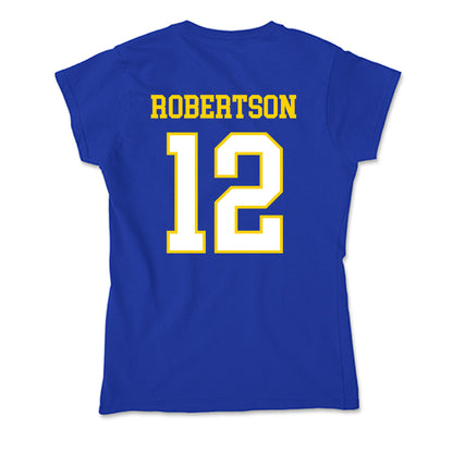 Delaware - NCAA Women's Field Hockey : Charlotte Robertson - Soft Style Women’s T-Shirt-1