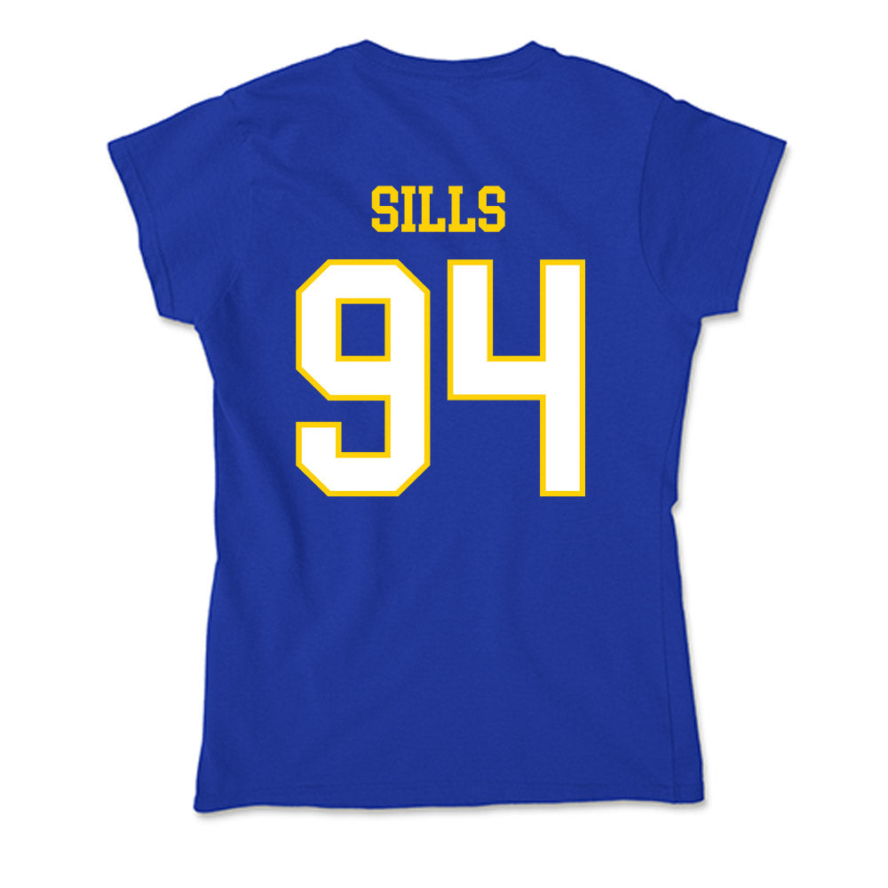 Delaware - NCAA Football : Maddox Sills - Soft Style Women’s T-Shirt-1