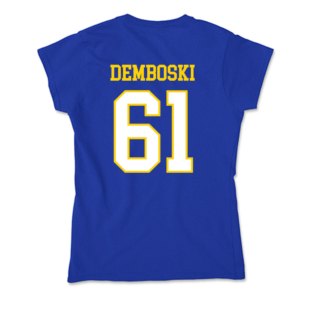 Delaware - NCAA Football : Steven Demboski - Soft Style Women’s T-Shirt-1