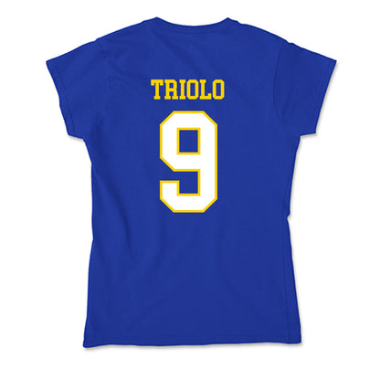 Delaware - NCAA Men's Lacrosse : Matt Triolo - Soft Style Women’s T-Shirt-1