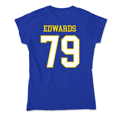 Delaware - NCAA Football : Jaiden Edwards - Soft Style Women’s T-Shirt-1