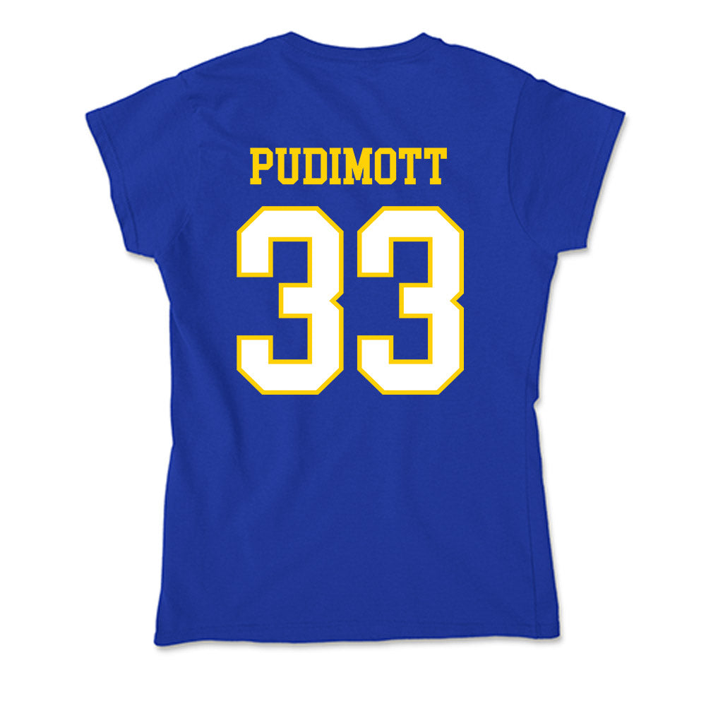 Delaware - NCAA Softball : Gabriella Pudimott - Soft Style Women’s T-Shirt-1