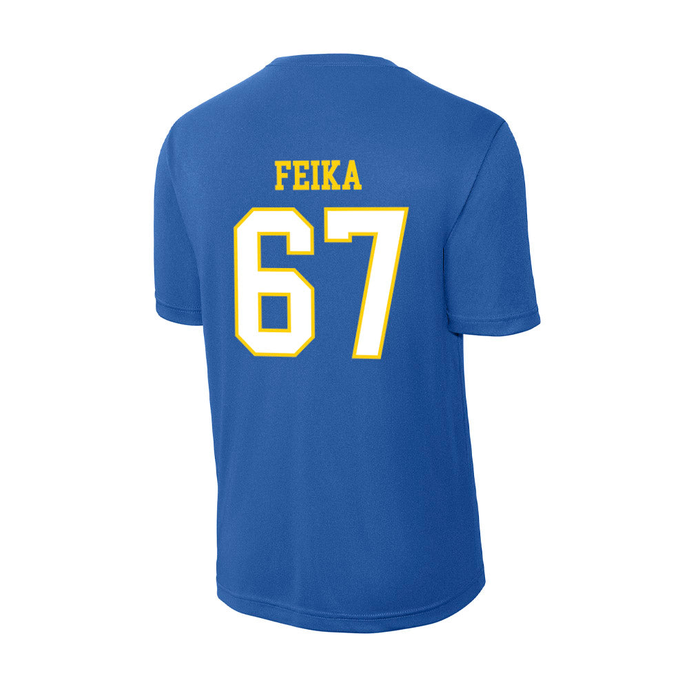 Delaware - NCAA Football : Mustafa Feika - Activewear T-Shirt-1