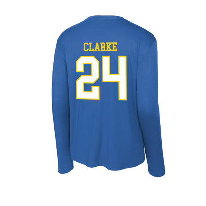 Delaware - NCAA Women's Field Hockey : Katie Clarke - Activewear Long Sleeve T-Shirt-1