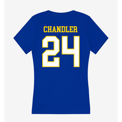 Delaware - NCAA Softball : Jamie Chandler - Women's V-Neck T-Shirt-1