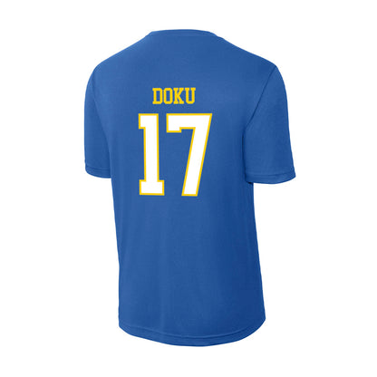 Delaware - NCAA Football : Emmanuel Doku - Activewear T-Shirt-1