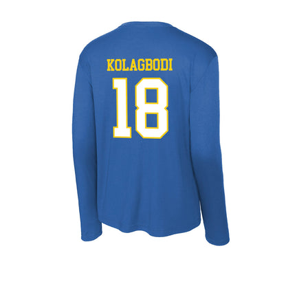 Delaware - NCAA Football : Jamarion Kolagbodi - Activewear Long Sleeve T-Shirt-1
