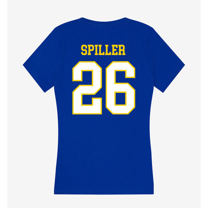 Delaware - NCAA Football : Greg Spiller - Women's V-Neck T-Shirt-1