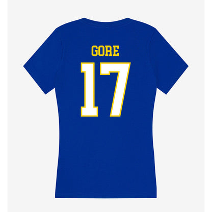 Delaware - NCAA Women's Lacrosse : Morgan Gore - Women's V-Neck T-Shirt-1
