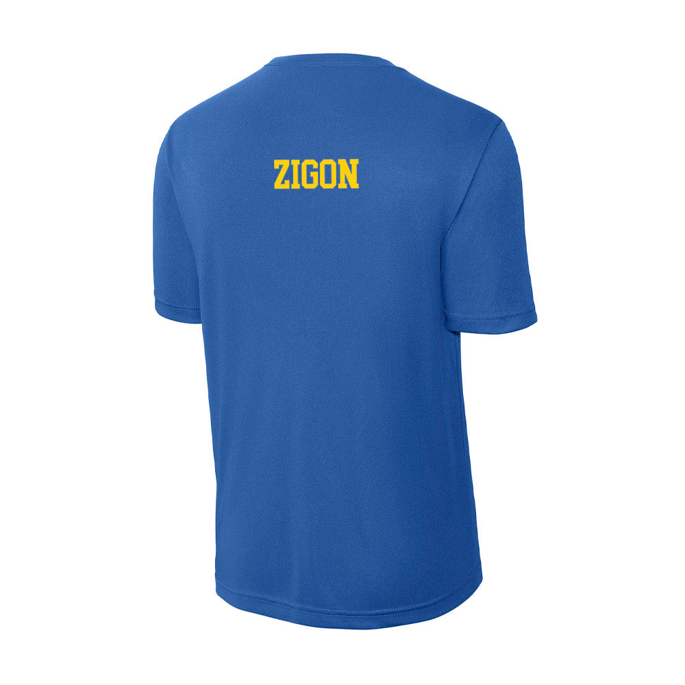 Delaware - NCAA Cheerleading : Sydney Zigon - Activewear T-Shirt-1