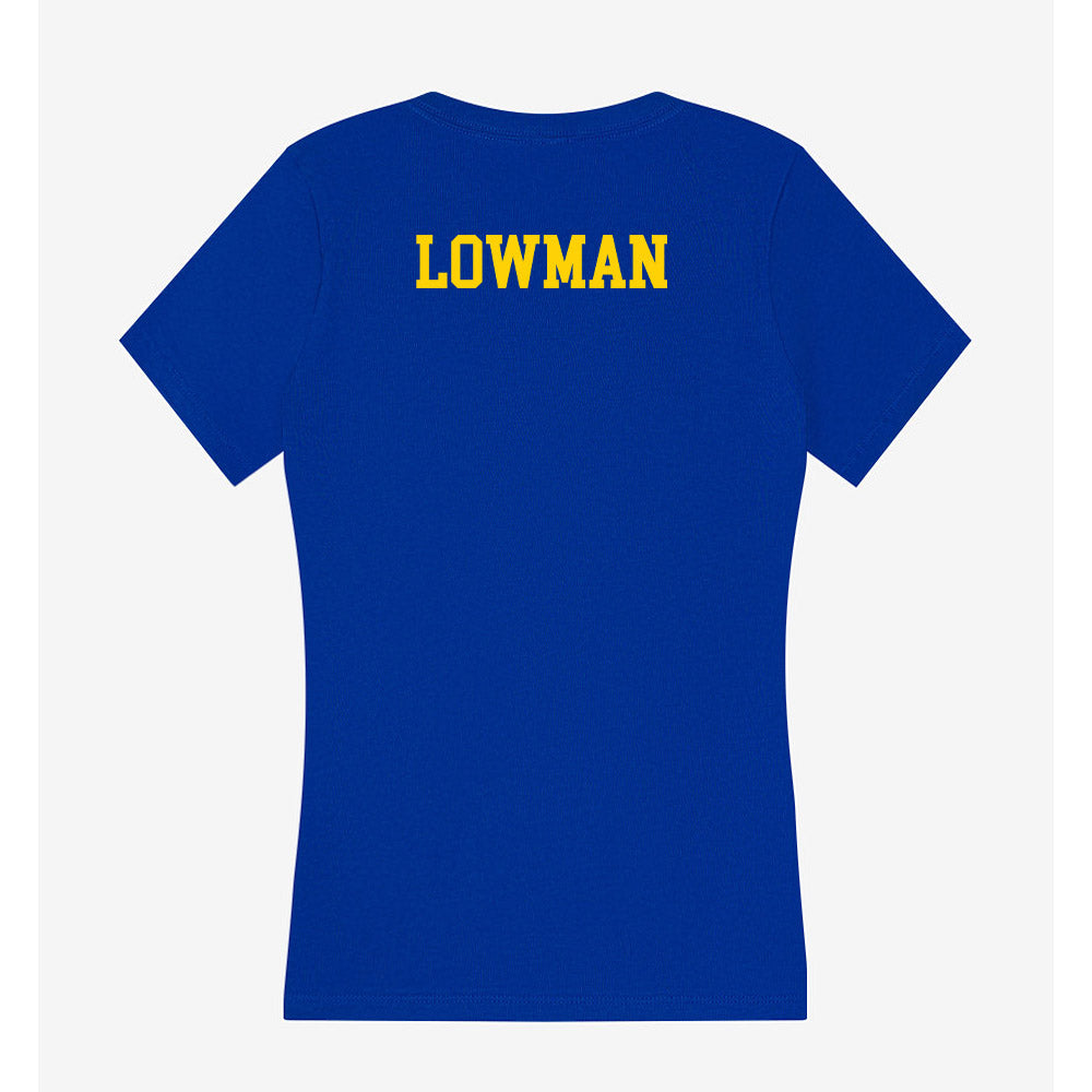 Delaware - Dance Team : Kenna Lowman - Women's V-Neck T-Shirt-1