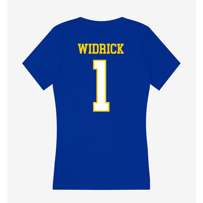 Delaware - NCAA Men's Soccer : Eric Widrick - Women's V-Neck T-Shirt-1